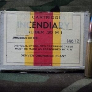30-06 Denver ordinance incendiary ammo. 5 rounds