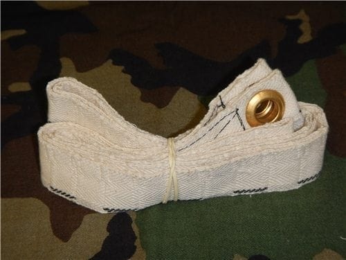 100 round cloth browning belt.