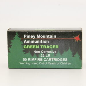 22 LR Green tracer Ammo.