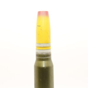 30mm Vulcan dummy round with inert HEI yelow/red projectile, no fuse, Price Each
