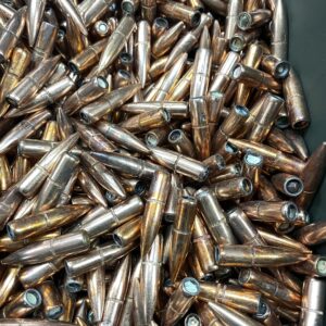 30 cal tracer bullets, unsized, un sorted, open base, no paint. 500 pack