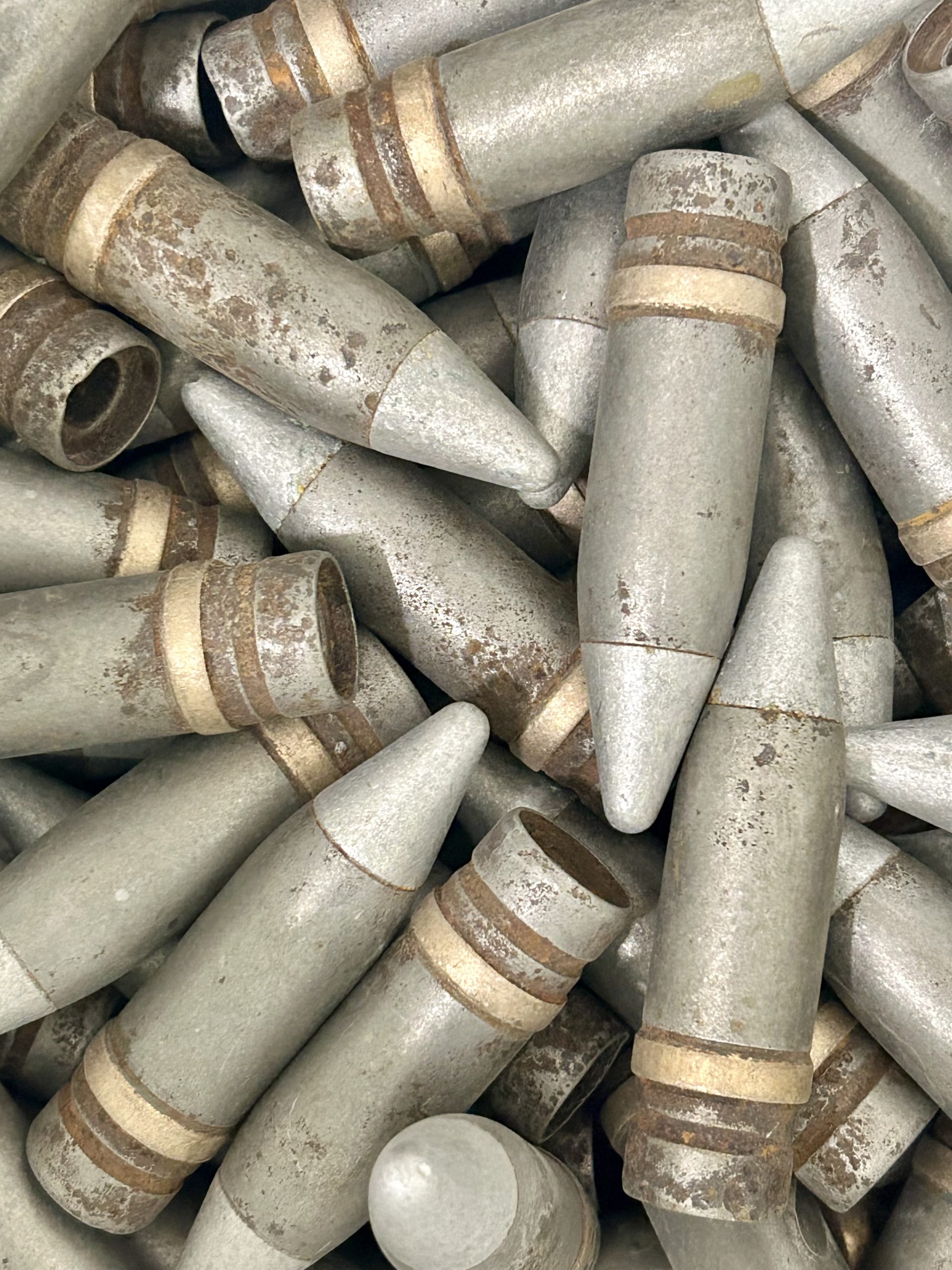 20mm Vulcan TPT projectile, without tracer, washed, grade 2, pack of 25 - Image 3