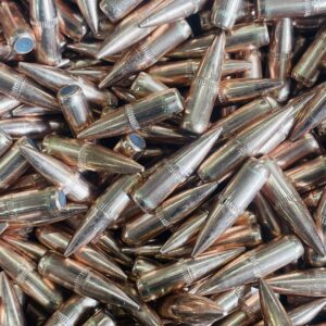 .223/5.56 62 Grain M855 SS109 Full Metal Jacket Boat Tail pull down bullets.