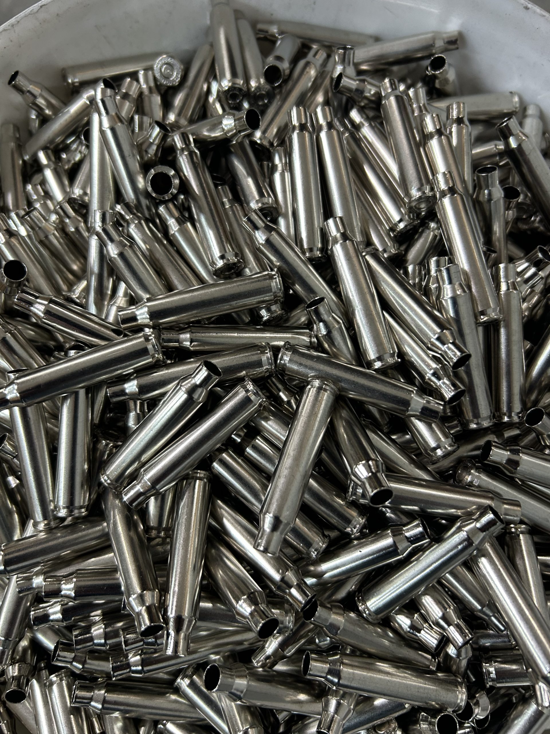 223 Norma, NICKEL PLATED PRIMED PULL DOWN BRASS. 500 PACK. - Image 3