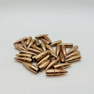 .308 Dia. 147-150 Grain mixed Boat Tail ball bullets. Lead base 500 Pack
