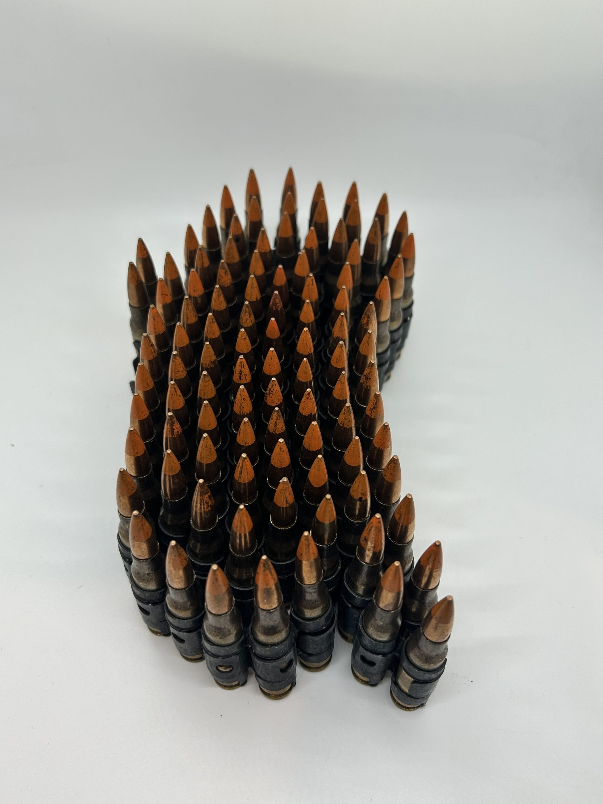 7.62x51 Linked tracer ammo. 61 round belt