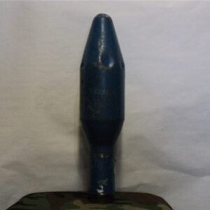3.5 inch bazooka inert rocket warhead only