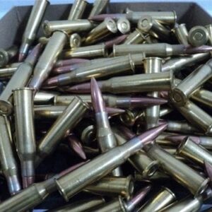 7.62X54R Chinese brass case ball ammo. 100 round pack.
