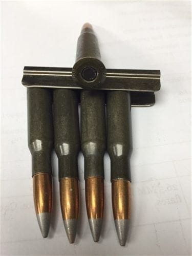 7.62x54R Czech silver tip LPS dark grey case ammo.