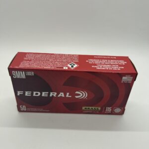 Federal Champion Training 9mm Luger 115 Grain.