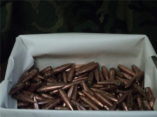 50 CAL 650 GR. BALL PROJECTILES, 100 PROJECTILE PACK.