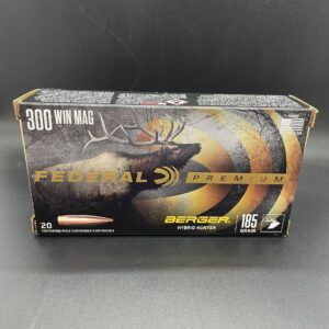 Berger Hybrid Hunter 300 Win Magnum 185 Grain