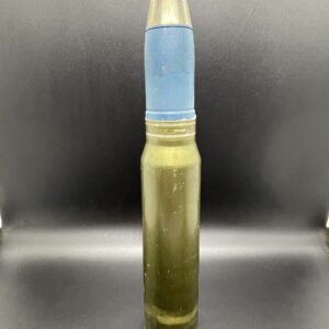 30mm Dummy Round in Vulcan Fired Aluminum Case. Price each.