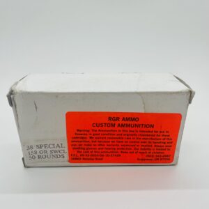 RGR Custom Ammunition 38 Special 158 GR SWCL 50 Rounds
