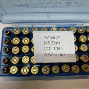 .40 S&W hollow point ammo. 50 round box
