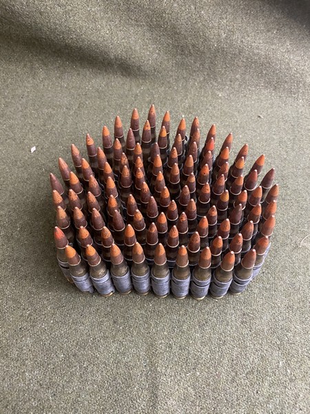 7.62x51 Ball/Tracer ammo linked 4 to 1 in 100 round belt. - Image 6