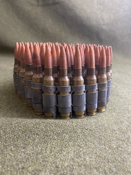 7.62x51 Ball/Tracer ammo linked 4 to 1 in 100 round belt. - Image 5