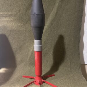66mm inert law rocket, less nose cone