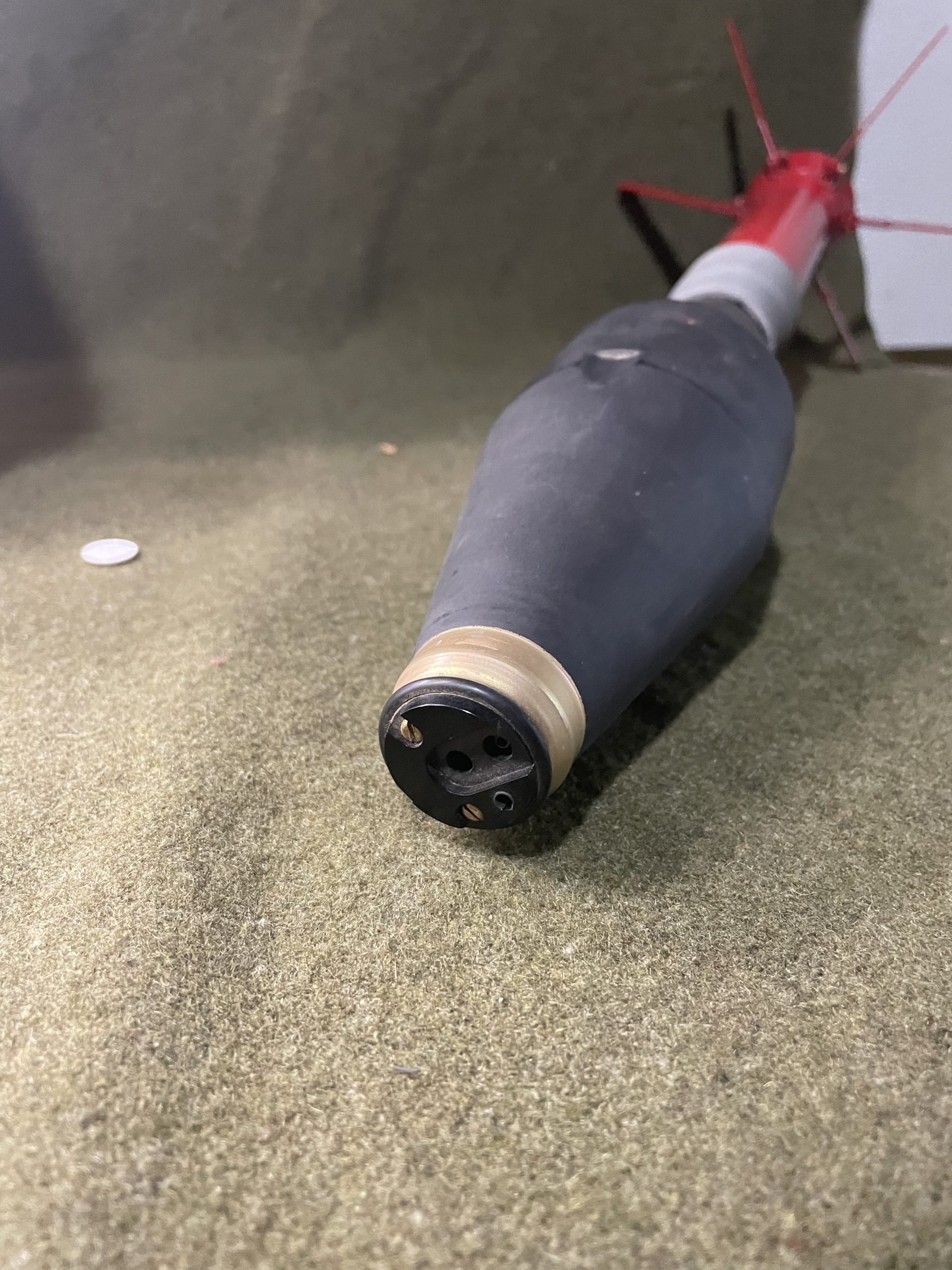 66mm inert law rocket, less nose cone - Image 2