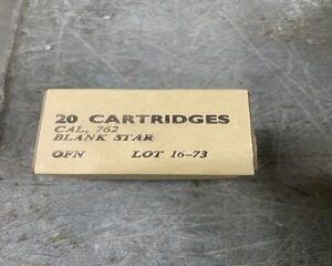 308 crimp type blanks. 20 round box