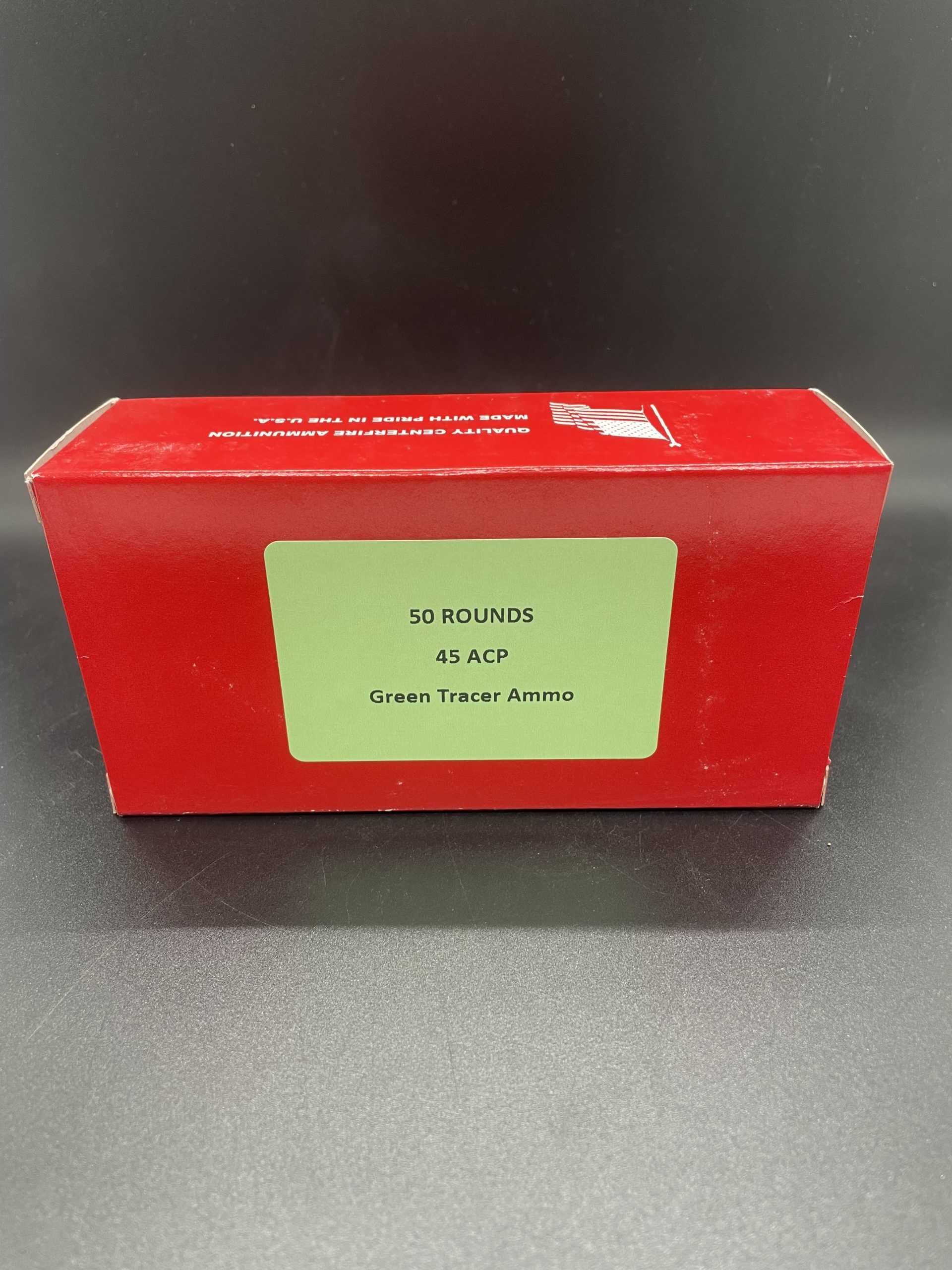 45 ACP GREEN TRACER AMMO. HAPPY VALLEY 50 ROUND BOX - Image 6