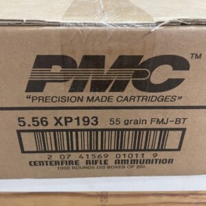 PMC X-TAC 5.56 NATO AMMO 55 GRAIN FMJBT.