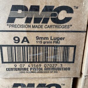 PMC Bronze 9mm 115 Grain.