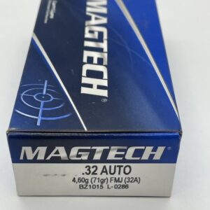 .32 AUTO 71GR FMJ. 50 round box
