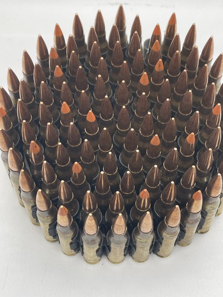 7.62x51 Ball/Tracer ammo linked 4 to 1 in 100 round belt. - Image 2