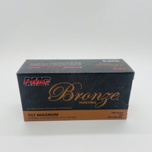 PMC BRONZE 357 MAGNUM HANDGUN AMMO.