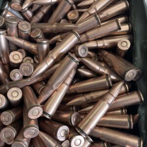7.62x39 ball and tracer ammo, sold as components only. 100 round bag.