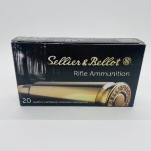 Sellier and Bellot 6.5 Creedmoor 131 Grain Soft Point Ammunition. 20 Round box.