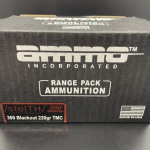 STELTH .300 BLACKOUT 220 GR. 200 ROUND RANGE PACK.