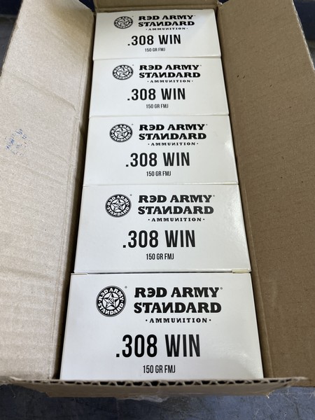 Red Army Standard 7.62x51 (308). 20 round box - Image 3