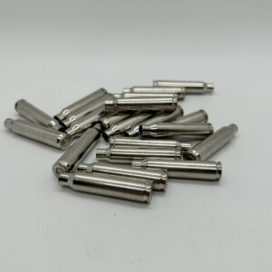 223 Norma, NICKEL PLATED PRIMED PULL DOWN BRASS. 500 PACK.