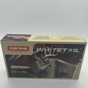Norma Whitetail 243 Winchester Ammo 100 Grain Jacketed Soft Point Box of 20