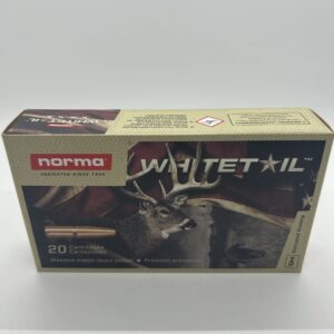 Norma Whitetail 308 Winchester Ammo 150 Grain Jacketed Soft Point Box of 20