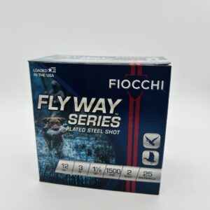 Fiocchi 12 Gauge Ammunition Shooting Dynamics 123ST2 3" Steel #2 Shot 1 -1/8oz 1500fps 25 Rounds