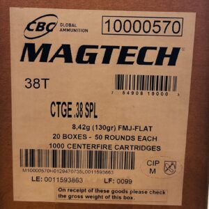 .38 SPL 130gr FMJ-FLAT