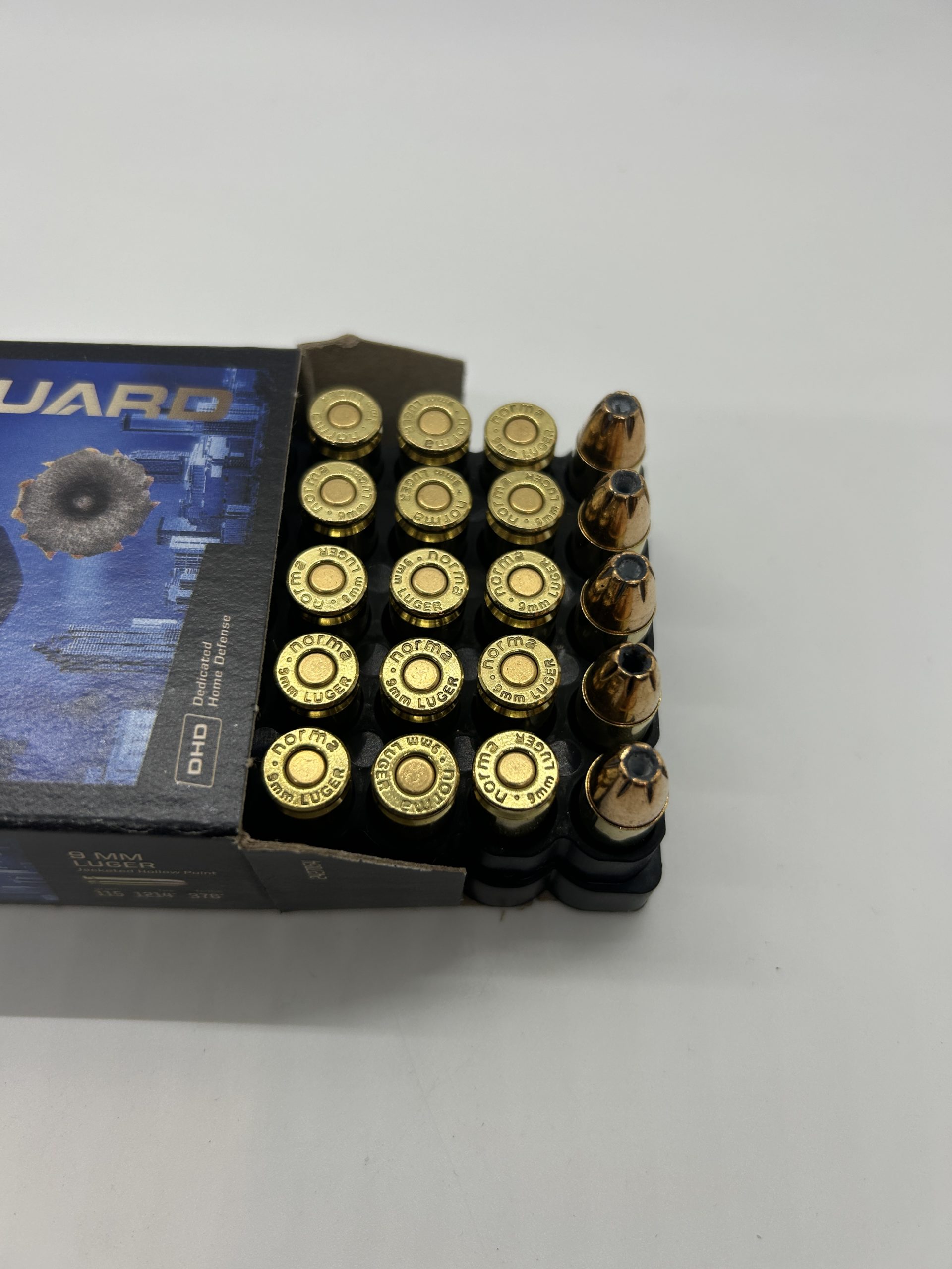 9MM LUGER NORMA SAFEGUARD JHP 115 GR. - Image 3