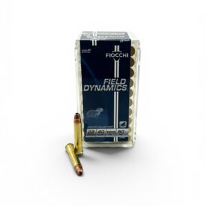 Fiocchi .22 Winchester Magnum Rimfire (WMR) Ammo 40 Grain Jacketed Hollow Point