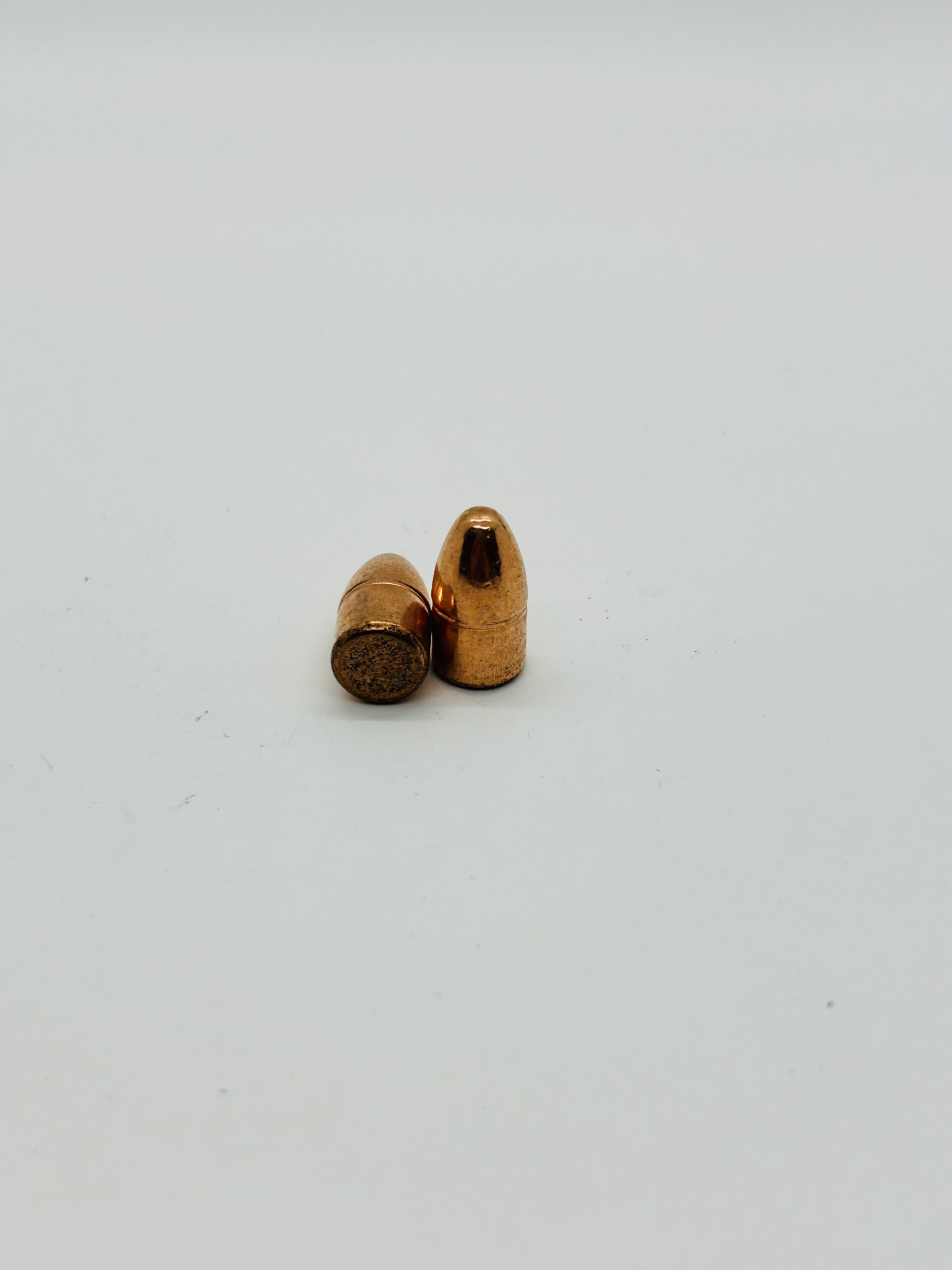 0.355 Diameter 147 GRAIN Round Nose Plated PULL DOWN BULLETS. 100 pack. - Image 2