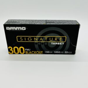 Ammo Inc Signature 300 Blackout Ammo 150 Grain Full Metal Jacket 20rds