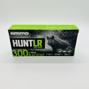 Ammo Inc Signature 110 gr V-Max 300 Blackout Ammunition, 20 Rounds