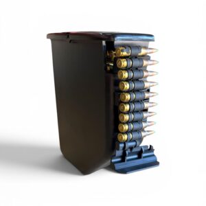Linked M855 5.56 NATO SAW Ammunition – 200 Rounds in M249 SAW Box