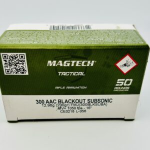 300 BLK FMJ SUBSONIC 200 GR.