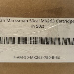 American Marksman 50 BMG MK263 AP 690 gr - 50 ct.