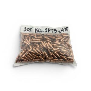 .308 Dia. 150 Grain Soft Point, Flat Base, Projectiles. 428 Pack