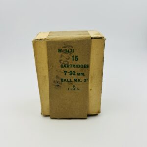 1945 8mm Mauser Corrosive Ball Ammo in 15 Round Boxes