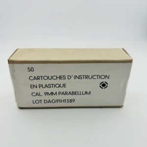 50 Round Box Of Dynamit Nobel 9mm Luger Plastic Training Ammunition 9mm Luger